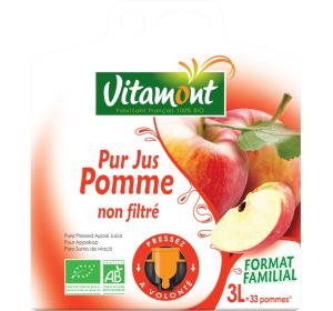 JUS DE POMME POCHE SOUPLE 3L