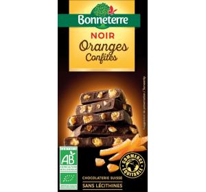 CHOCOLAT NOIR AUX ORANGES CONFITES