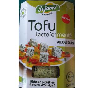 TOFU LACTOFERMENTE AIL DES OURS