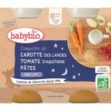 BONNE NUIT CAROTTE TOMATE PATES  2 PETIT