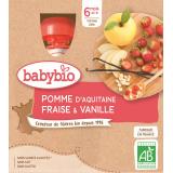 4 GOURDES POMME FRAISE VANILLE