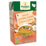 SOUPE INDE LENTILLE CORAIL COCO CURRY 1L