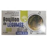 CUBE DE BOUILLON LEGUMES PAUVRE EN SEL