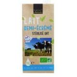 LAIT DEMI ECREME BRIQUE 1L