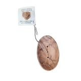 PORTE SAVONNETTE OVALE EN OLIVIER