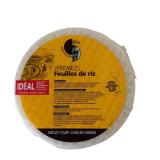 FEUILLES DE RIZ 22CM